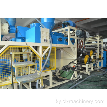 Jumbo кирешелүүлүгү 1500мм көп катмарлуу Stretch Film Machine